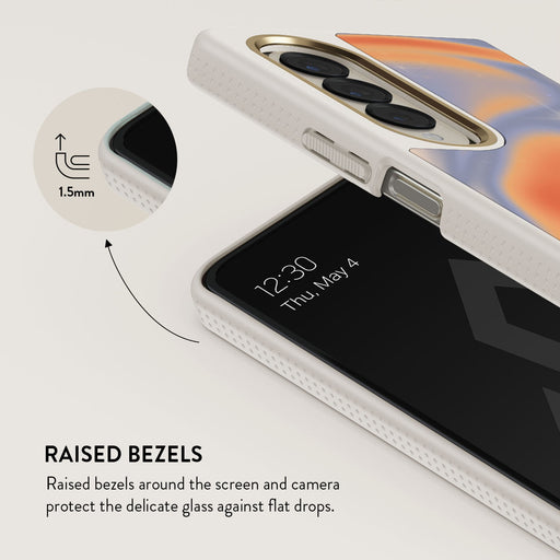 Ocean Waves - Blue Samsung Galaxy Z Fold 4 Case 25