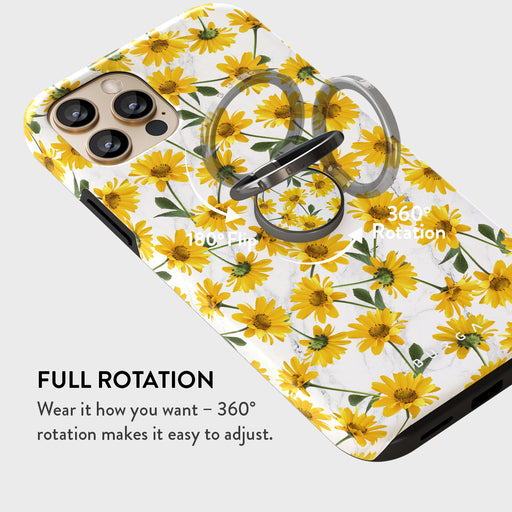 Summer Scent - Yellow Flower Adhesive Ring Holder 3