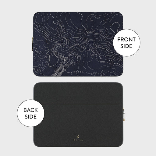 Drifting Shores - Line Art Laptop Sleeve 5