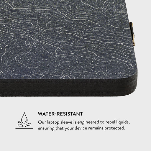 Drifting Shores - Line Art Laptop Sleeve 10