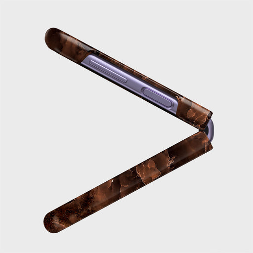 Toasted Chestnut - Brown Samsung Galaxy Z Flip 4 Case 6
