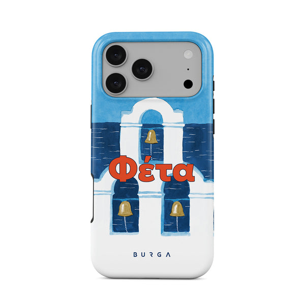 BURGA ハートデザイン iPhone 17 ケース iPhone 17 Pro Max Case, Feta | BURGA
