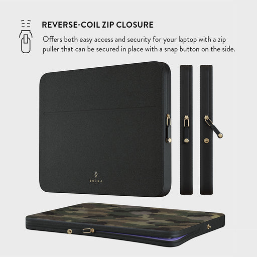 Tropical Green Camo - Laptop Sleeve 9