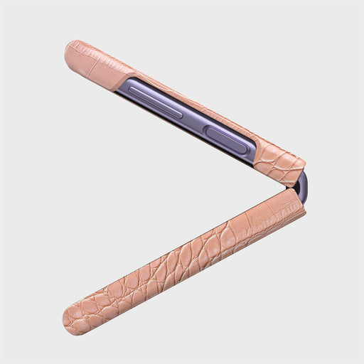 Pink Croco - Samsung Galaxy Z Flip 4 Case 6