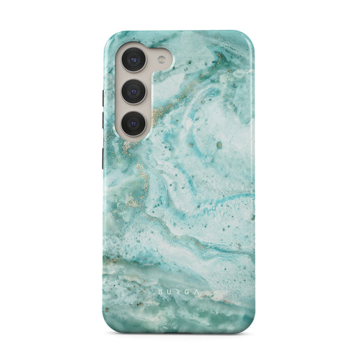 Uluwatu Waves - Teal Samsung Galaxy S23 Plus Case 5