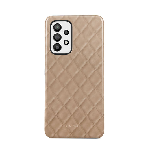 Simply Cream - Quilted Samsung Galaxy A73 Case 1