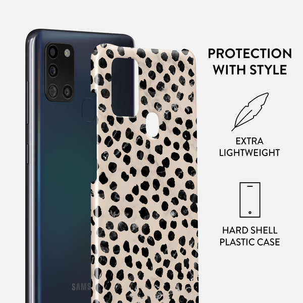 Cheetah Print Phone Case Samsung A21s Amazon BaiFuWallet Case For