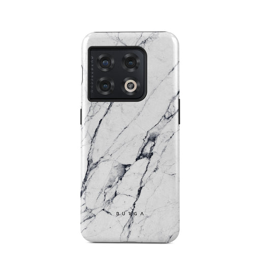 Satin White - Marble OnePlus 10 Pro 5G Case 1