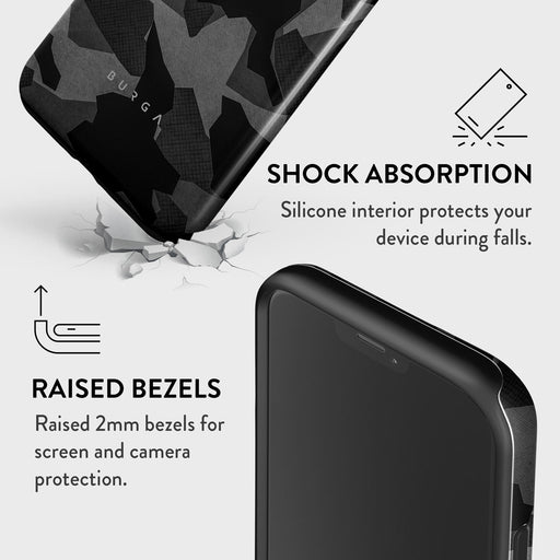 Night Black Camouflage - iPhone 12 Pro Case 8