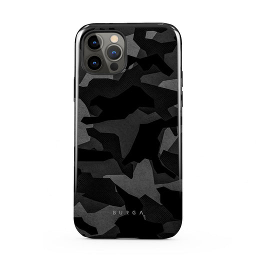 Night Black Camouflage - iPhone 12 Pro Case 5
