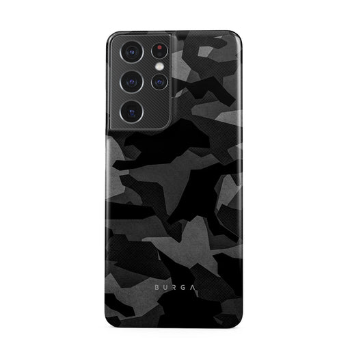 Night Black Camouflage - Samsung Galaxy S21 Ultra Case 1