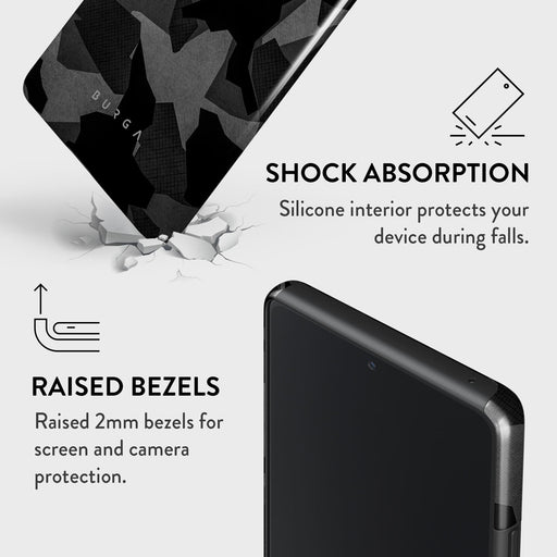 Night Black Camouflage - Samsung Galaxy S10 Lite Case 8