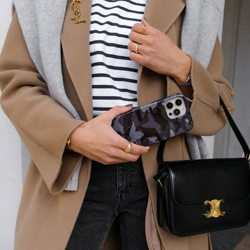 Night Black Camouflage - Samsung Galaxy S10 Lite Case 10