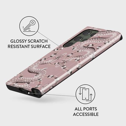 Poolside Glam - Snakes Samsung Galaxy S23 Ultra Case 7