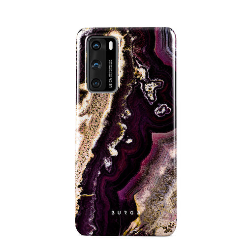Purple Skies - Marble Huawei P40 Case 1
