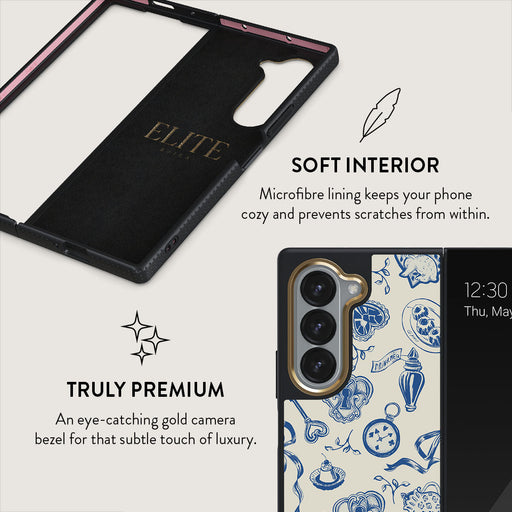 Tea Party - Samsung Galaxy Z Fold 6 Case 6