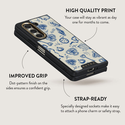 Tea Party - Samsung Galaxy Z Fold 5 Case 5