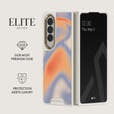 High Vibrations - Color Swirl Samsung Galaxy Z Fold 4 Case 32
