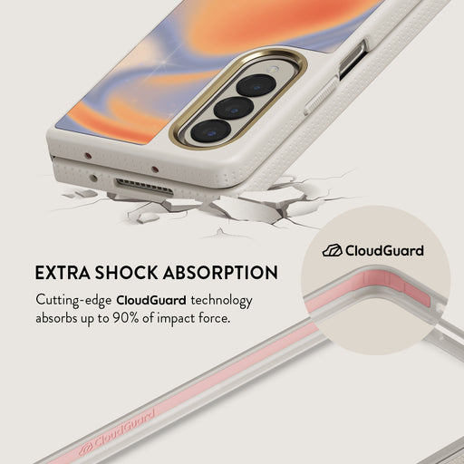 Ocean Waves - Blue Samsung Galaxy Z Fold 4 Case 24