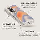 High Vibrations - Color Swirl Samsung Galaxy Z Fold 4 Case 35