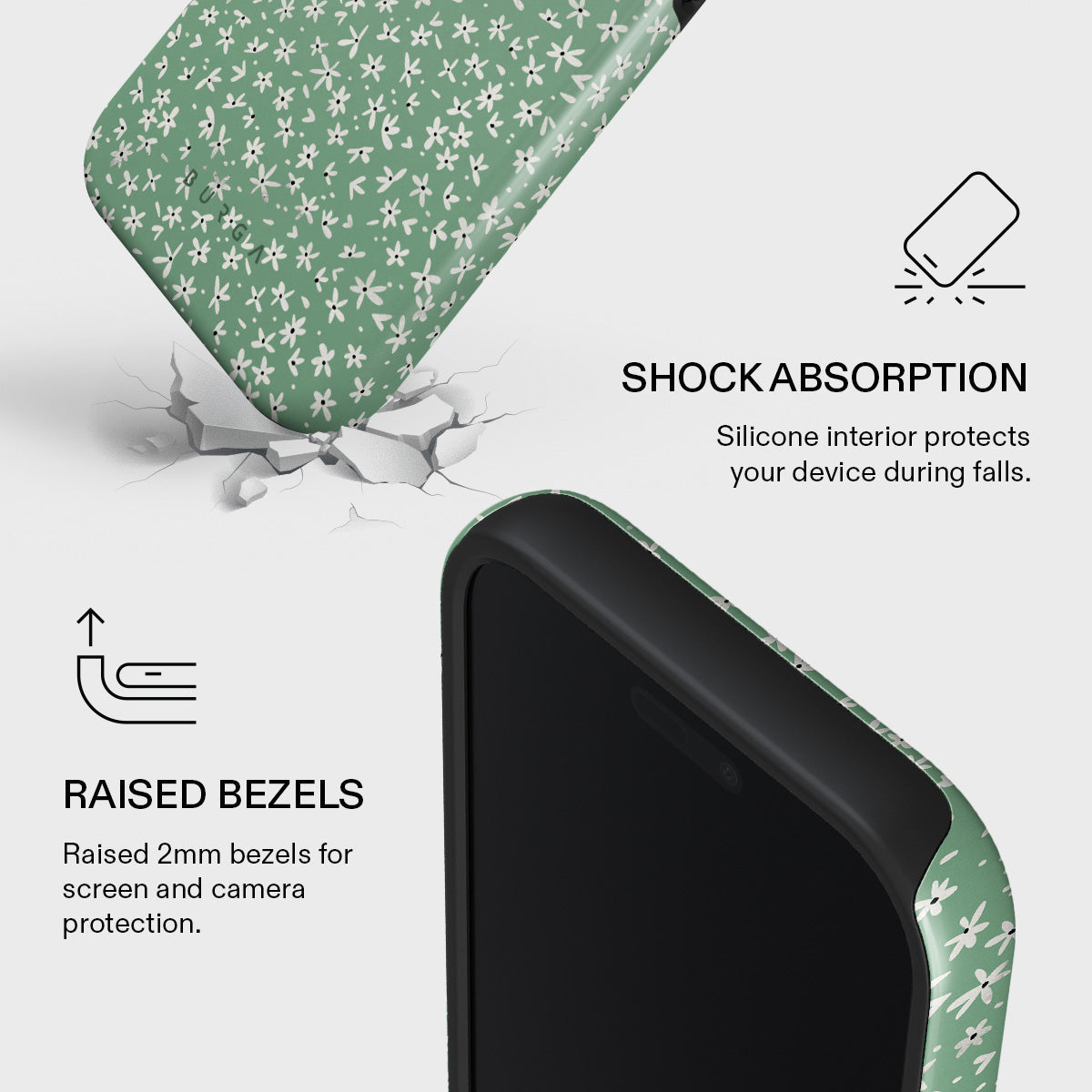 Lush Meadows - Floral iPhone 17 Pro Case | BURGA