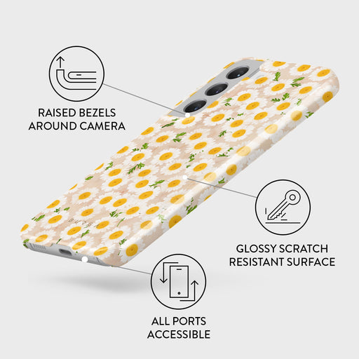 Pure Bliss - Daisy Samsung Galaxy S22 Plus Case 3