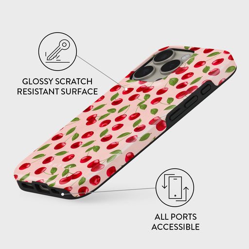 Afternoon Treat - Cherry iPhone 16 Pro Max Case 3