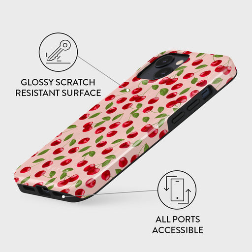 Afternoon Treat - Cherry iPhone 15 Case 7