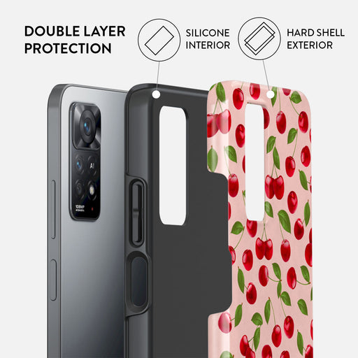 Afternoon Treat - Cherry Xiaomi Redmi Note 11 Pro+ Case 2