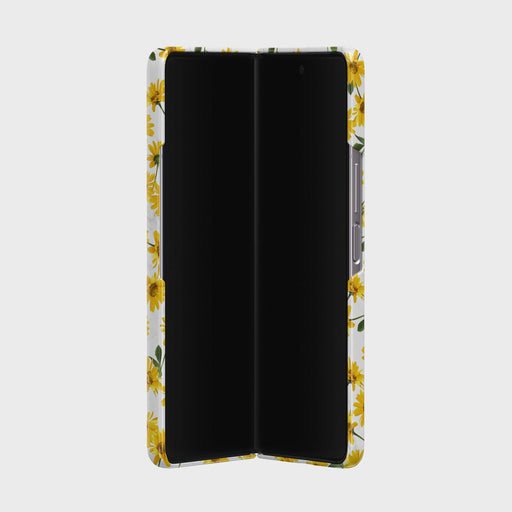 Summer Scent - Yellow Flower Samsung Galaxy Z Fold 4 Case 5