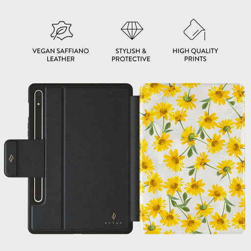 Summer Scent - Yellow Flower Samsung Galaxy Tab S8/S7 Case 2