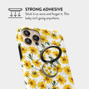 Summer Scent - Yellow Flower Adhesive Ring Holder 5
