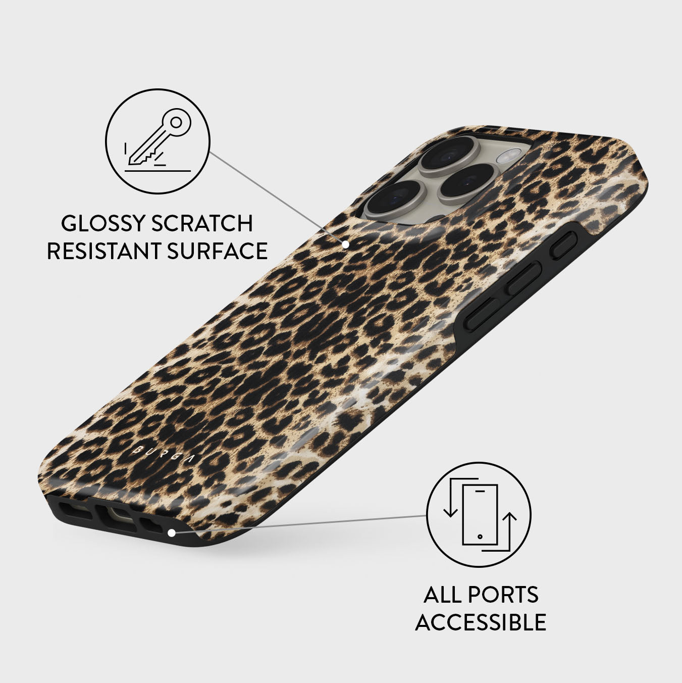 BURGA iPhone 16 Pro Max ケース　エリートモデル Single Not Sorry - iPhone 16 Pro Max Case | BURGA