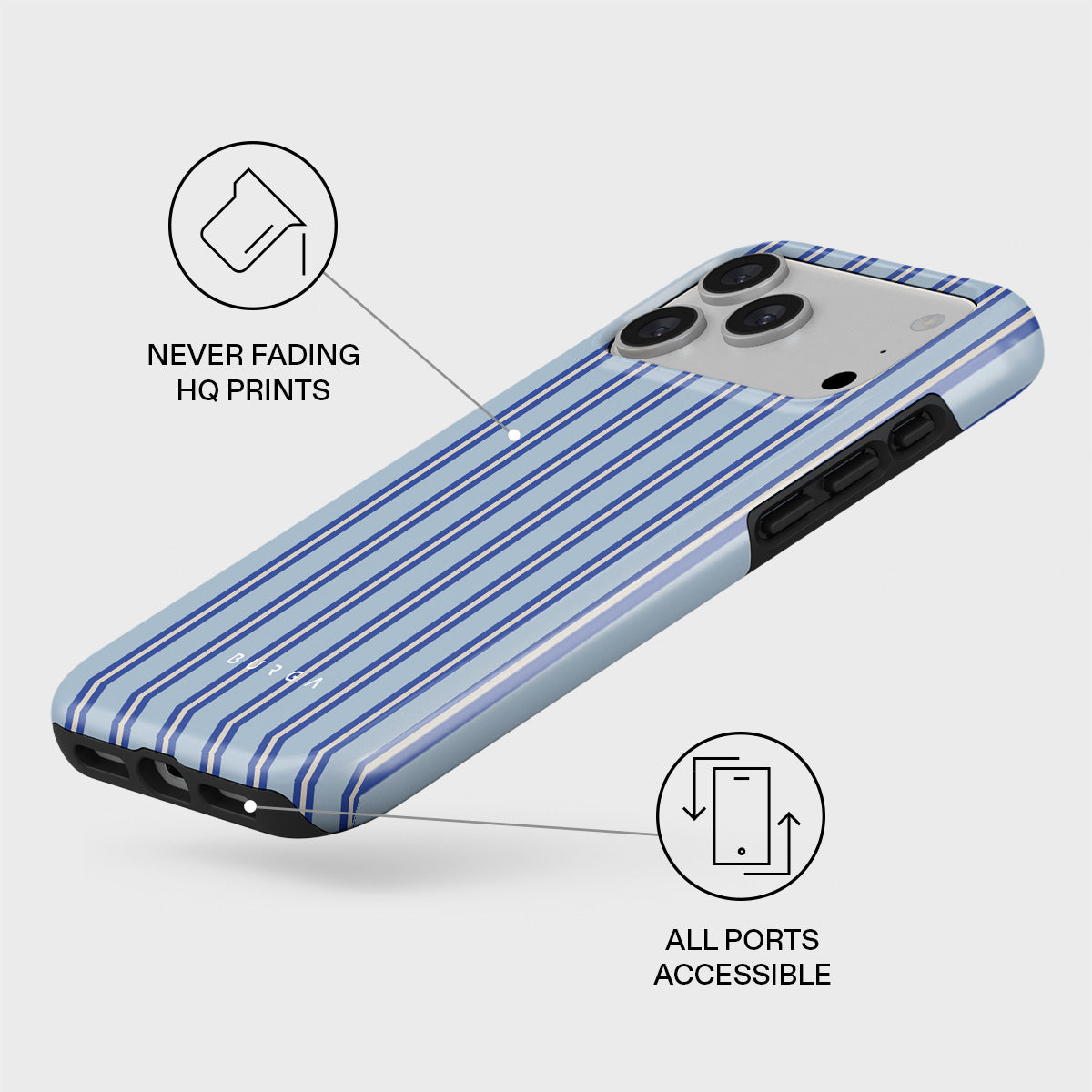 BURGA iPhone17pro ケース リング Lowkey - iPhone 17 Pro Max Case | BURGA