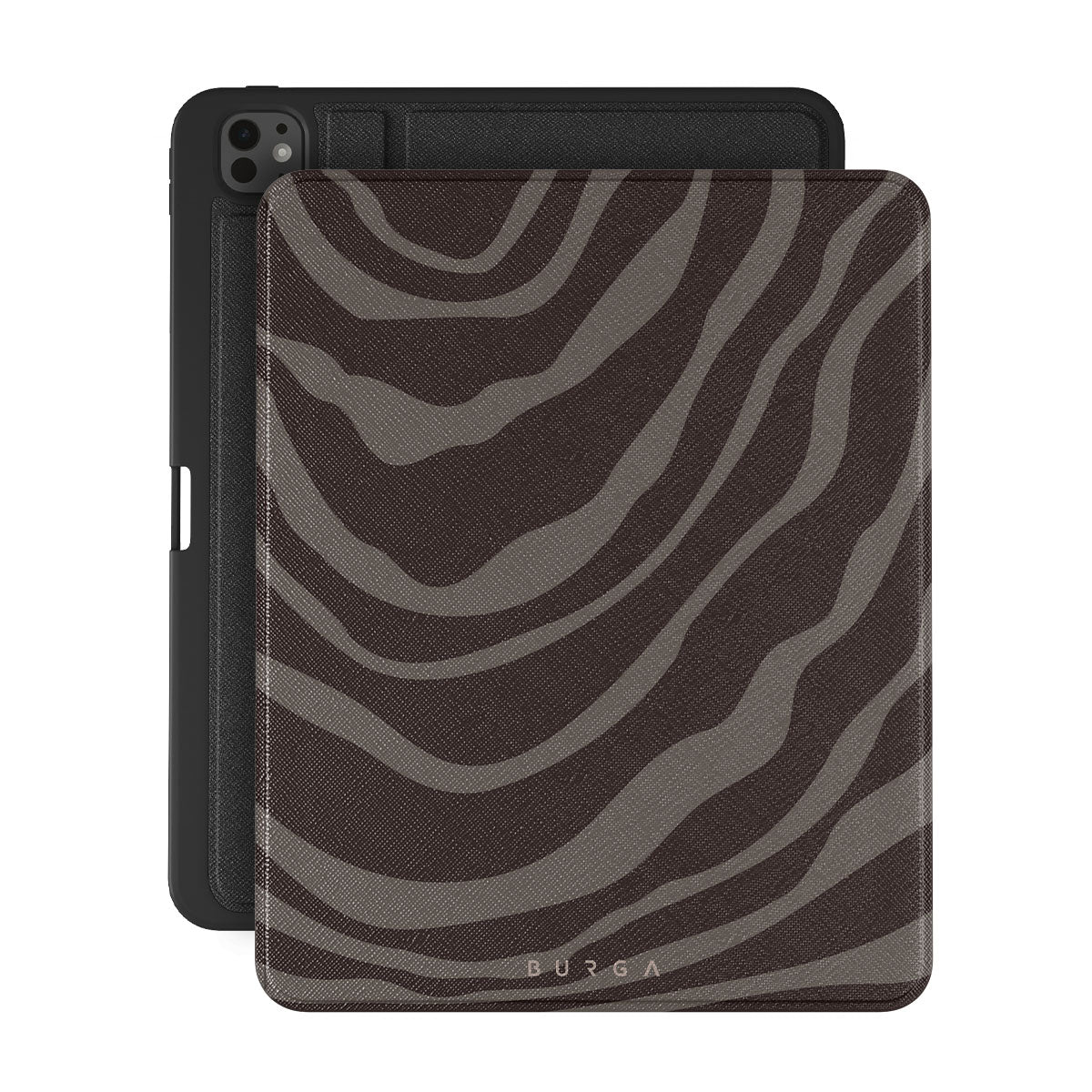 BURGA クロコダイル風 iPadケース ブラック BURGA クロコダイル風 iPadケース ブラック BURGA クロコダイル