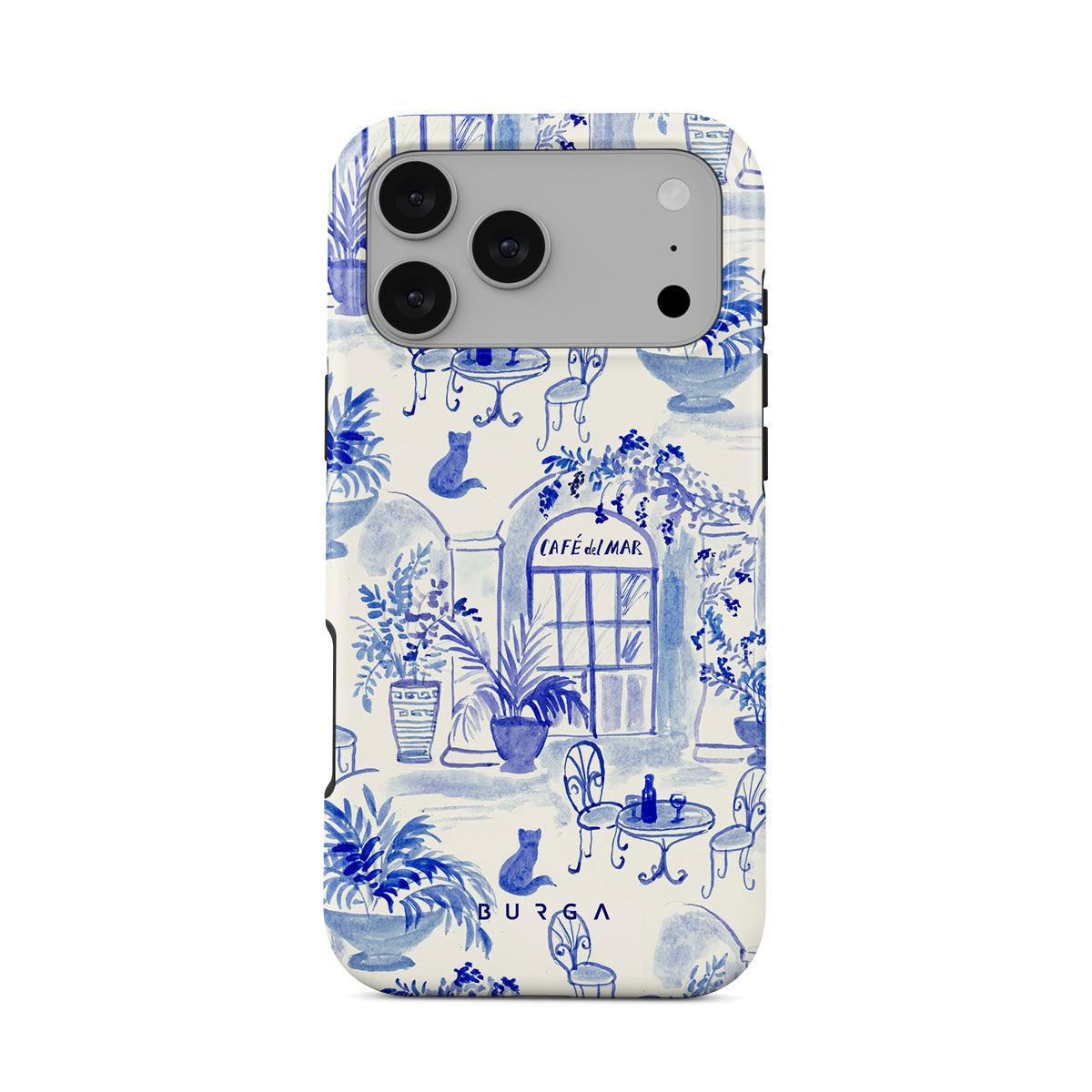 BURGA iPhone 17 Pro Max ケース 花柄 ELITE Velvet Night - iPhone 17 Pro Max Case | BURGA
