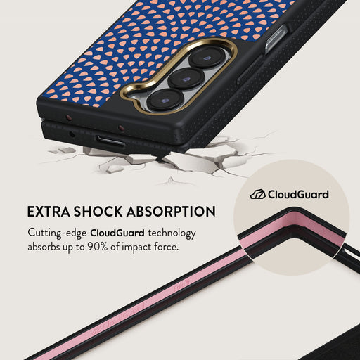 Azure Waters - Samsung Galaxy Z Fold 6 Case 3