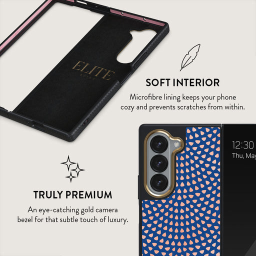 Azure Waters - Samsung Galaxy Z Fold 6 Case 6