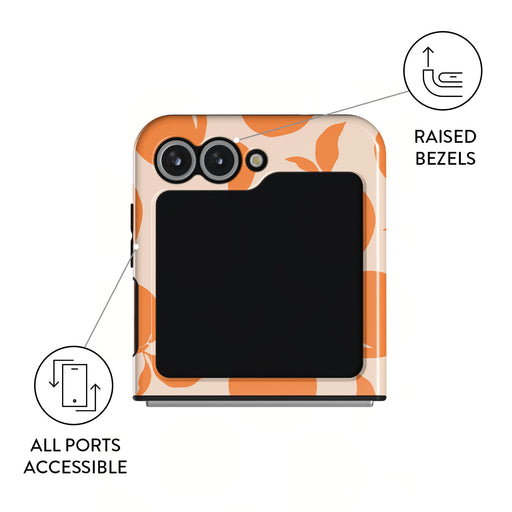 Peach Fuzz - Samsung Galaxy Z Flip 6 Case 3