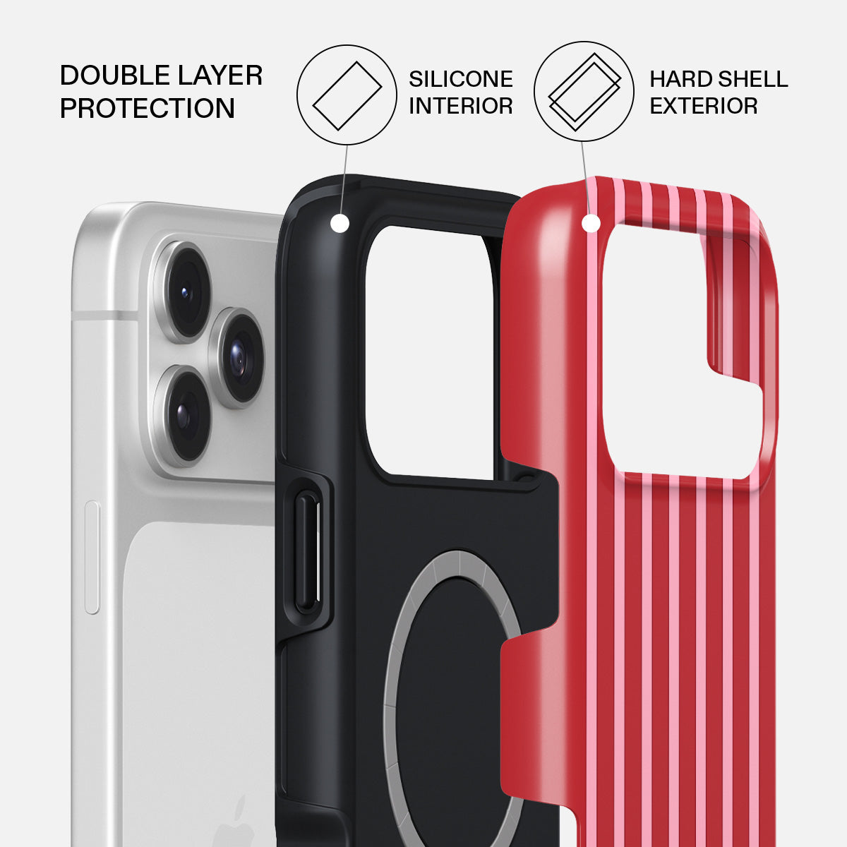 iPhone 17 Pro Max Case, Strawberry Jam | BURGA