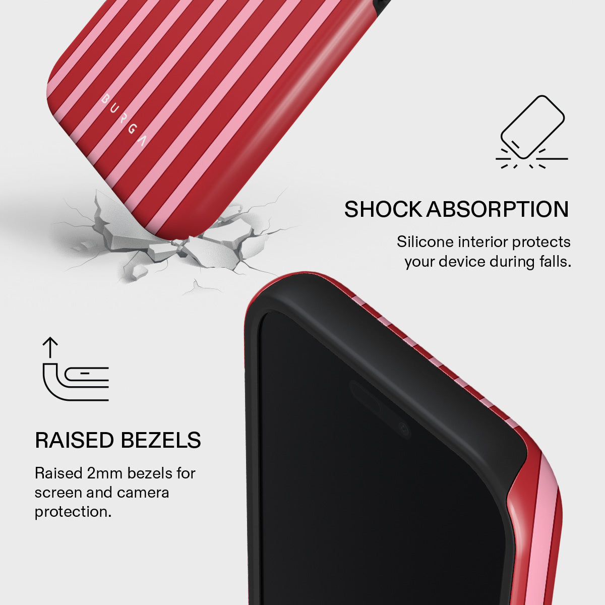 iPhone 17 Pro Max Case, Strawberry Jam | BURGA