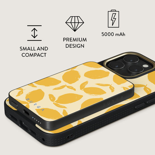 Lemon Tart - Magnetic Power Bank 2
