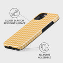 Tuscan Sun - Yellow Plaid iPhone 15 Plus Case 7