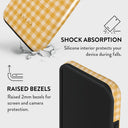 Tuscan Sun - Yellow Plaid iPhone 15 Plus Case 8