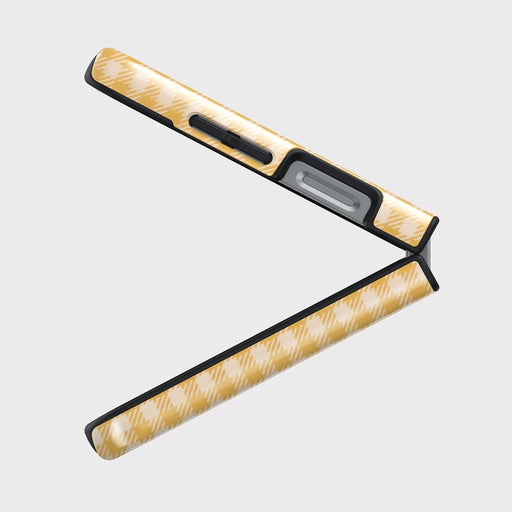 Tuscan Sun - Yellow Plaid Samsung Galaxy Z Flip 6 Case 6