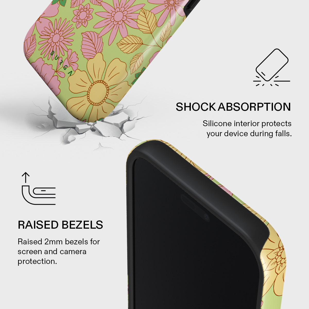 Amalfi Coast - Colorful Floral iPhone 17 Pro Max Case | BURGA