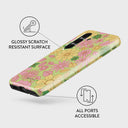 Amalfi Coast - Colorful Floral Samsung Galaxy S25 Case 3