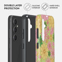 Amalfi Coast - Colorful Floral Samsung Galaxy S23 FE Case 2