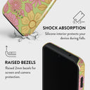 Amalfi Coast - Colorful Floral Samsung Galaxy S23 FE Case 4