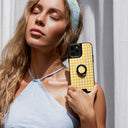 Tuscan Sun - Yellow Plaid Samsung Galaxy Z Fold 6 Case 16
